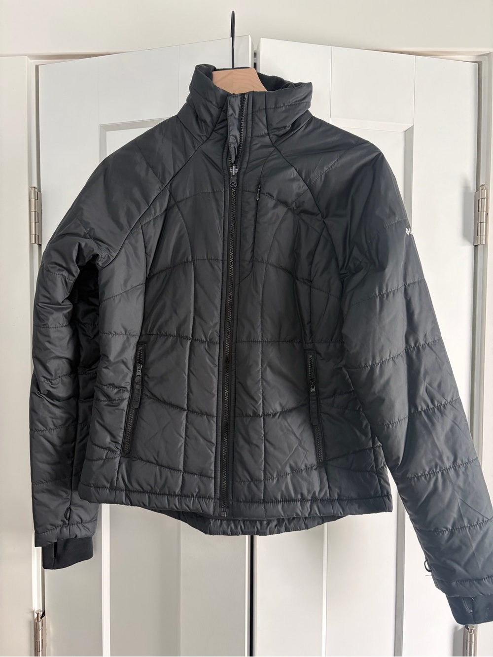Black Women's Quilted Insulated Interchange Jacket - Columbia